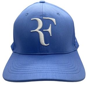 Nike Roger Federer Dri-Fit Aerobill Classic 99 Adjustable Tennis Hat Blue/White